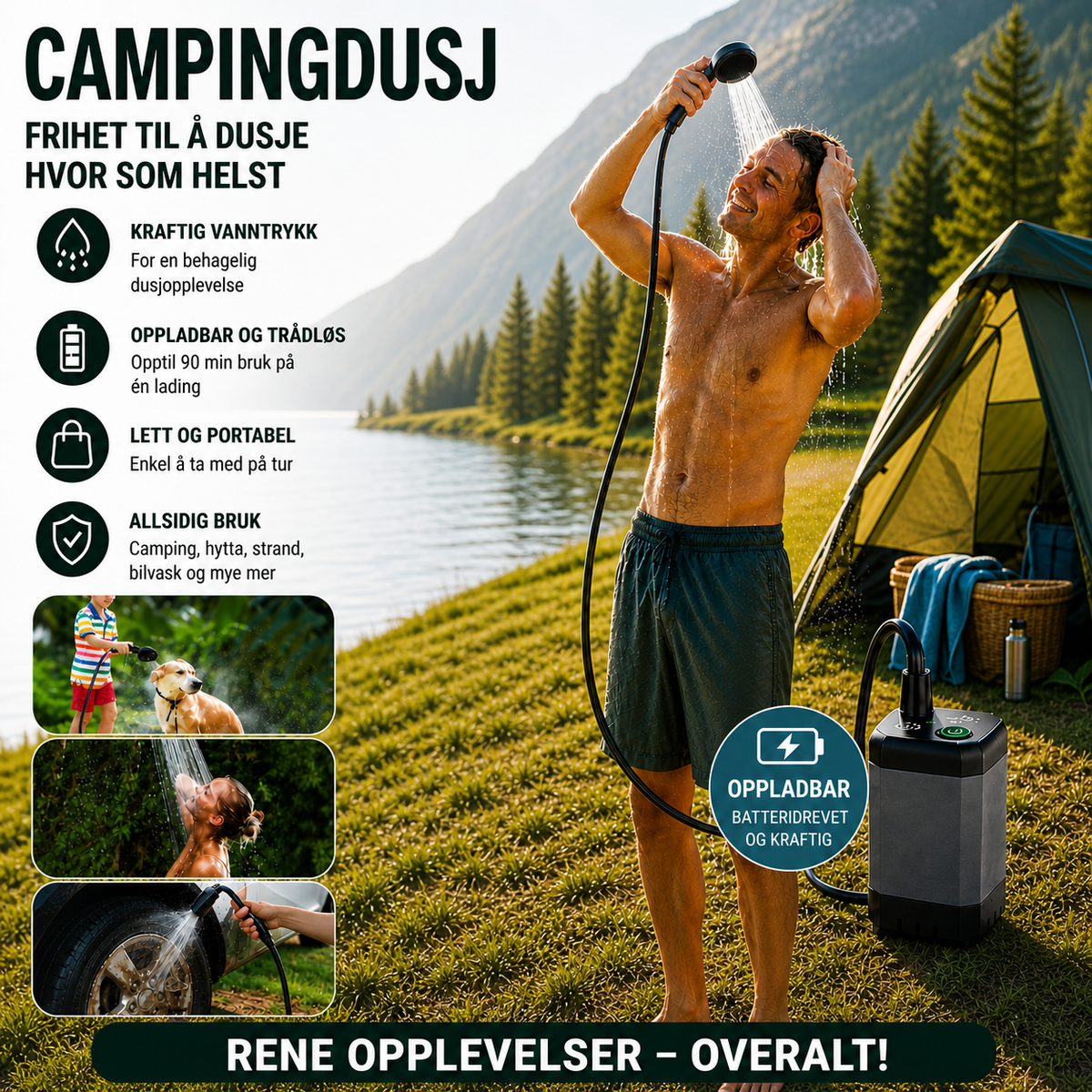 Campingdusj