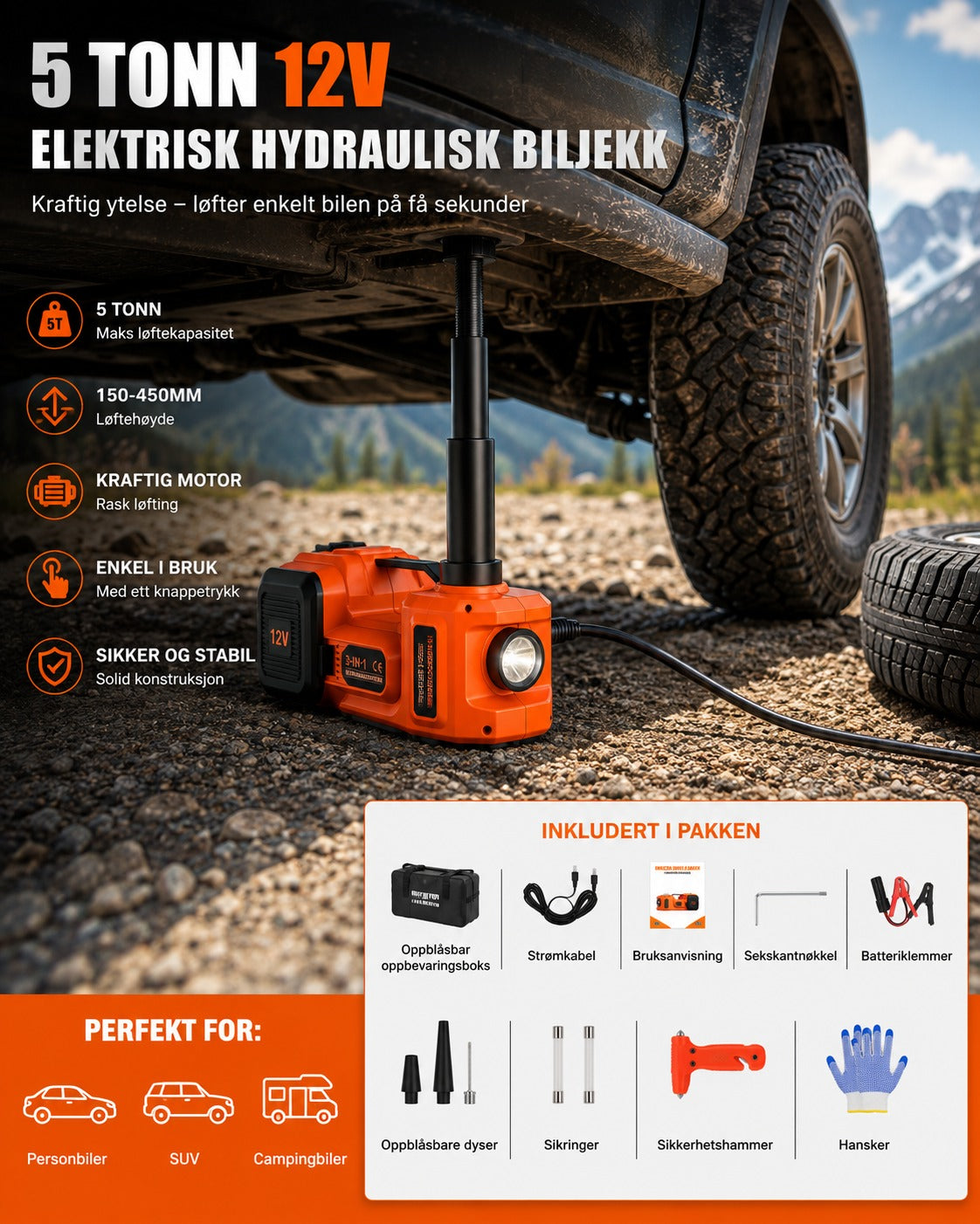Batteridrevet jekk
