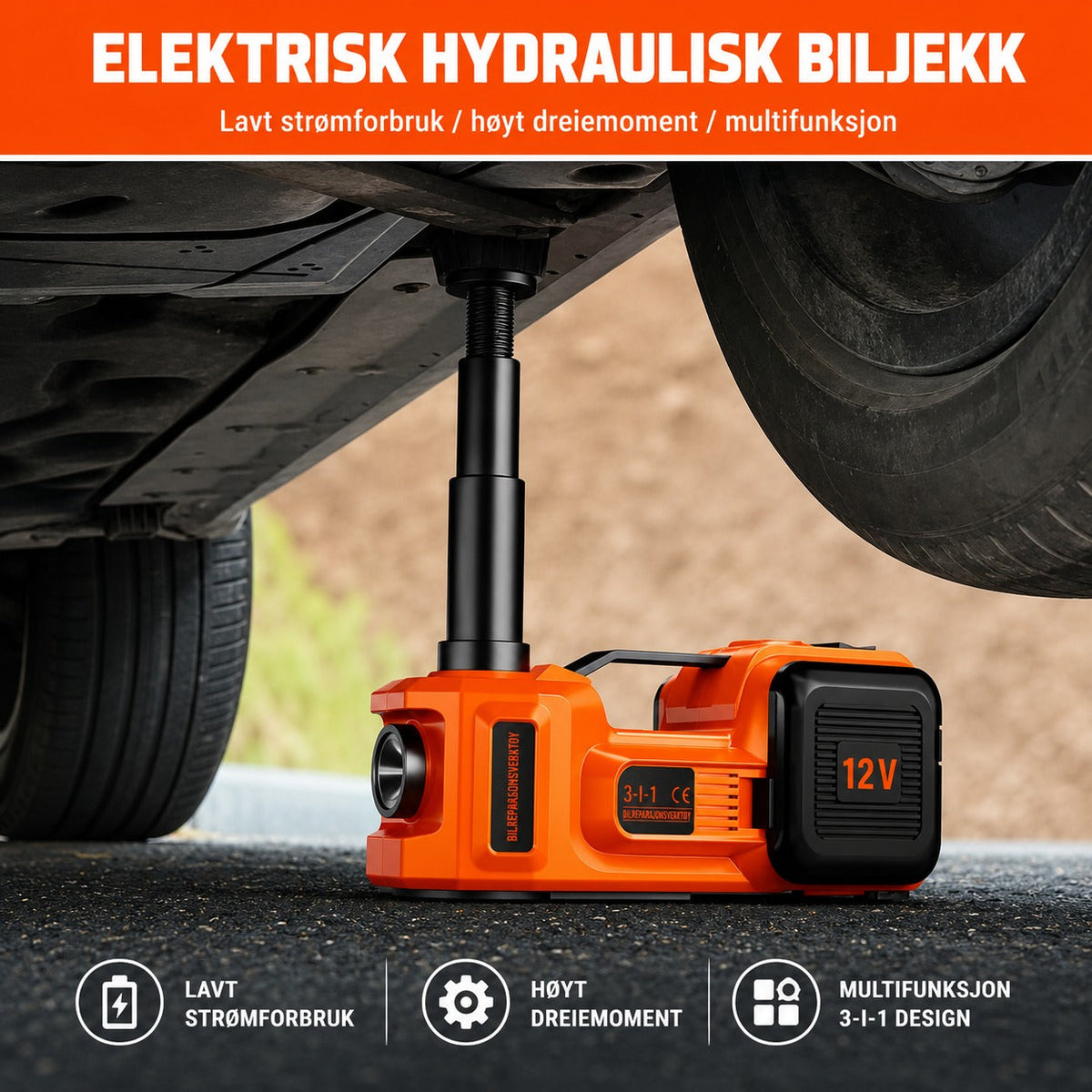 Batteridrevet jekk
